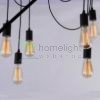 poklampa-3-agu-bakelit-foglalattal-textil-vezetekkel