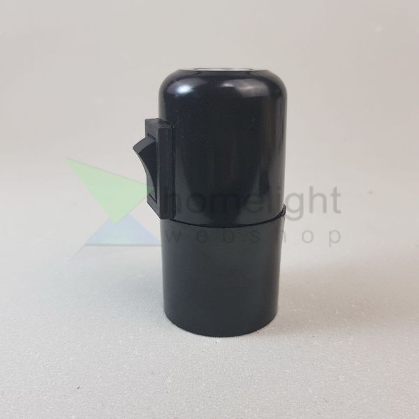 Kapcsolós bakelit foglalat M10×1 menettel