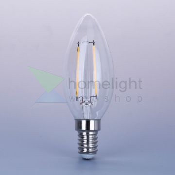 LED filament dekor izzó - C35 - 4 watt - szabályozható