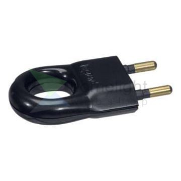 Legrand 050163 fekete földeletlen csatlakozódugó