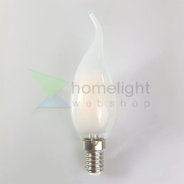 LED opál filament dekor izzó - C35L - 4 watt