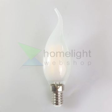 LED opál filament dekor izzó - C35L - 6 watt