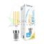Modee Smart Lighting LED Izzó Filament Candle C35 7W E14 360° 2700K (750 lumen) dimm.