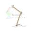 NIZZA 18/15 lámpabúra  Polycotton fehér/fehér PVC  max. 28W