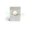 KORSO II fali lámpa szálcsiszolt alumínium 230V LED 2x3W 120° IP54 3000K