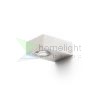 KORSO II fali lámpa szálcsiszolt alumínium 230V LED 2x3W 120° IP54 3000K