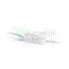 BEND fali ívelt lámpatest  matt nikkel 230V LED E27 15W