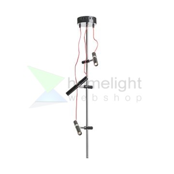 VIPER III mennyezeti lámpa fekete króm 230V LED 3x3W 60°  3000K