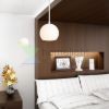 COPA függő lámpa  opál üveg 230V LED E27 11W