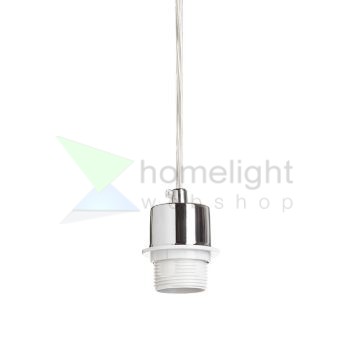 MORE 80 mennyezeti függőlámpa alap  matt nikkel 230V LED E27 3x15W