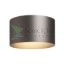 RON 55/30 lámpabúra  Monaco galamb szürke/ezüst PVC  max. 23W