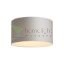 RON 55/30 lámpabúra  Chintz világosszürke/fehér PVC  max. 23W