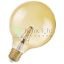 OSRAM Vintage Globe 125 DIMM borostyán 230V E27 LED EQ55 2400K