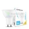 LED Izzó Spot Alu-Plastic 7W GU10 110° 4000K (550 lumen) dimm.