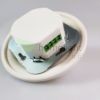 Porcelán dimmer 5–150 W teljesítménytartománnyal, fehér keretben