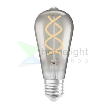 OSRAM Vintage Edison SPIRAL  füstös 230V E27 LED EQ25  1800K