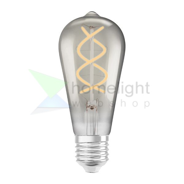 OSRAM Vintage Edison SPIRAL  füstös 230V E27 LED EQ25  1800K