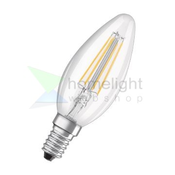 OSRAM Retrofit gyertya alakú izzó  világos 230V E14 LED EQ40  4000K