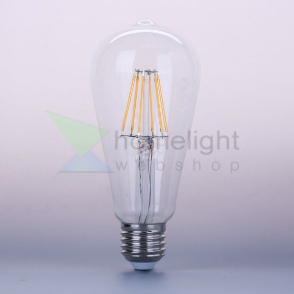 LED Filament dekor izzó - ST64 - 10W - E27 1300LM