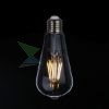 LED Filament dekor izzó - ST64 - 10W - E27 1300LM
