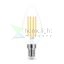 C35 LED filament 5W, 2700K 600 lumen 