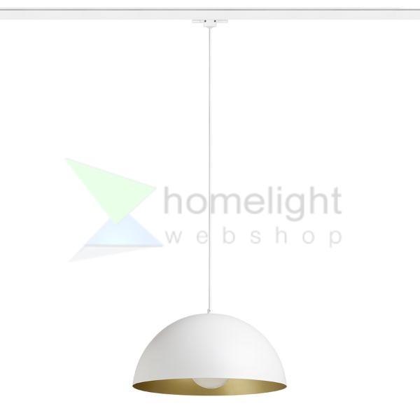 GLADYS 40 három áramkörös sínre fekete/fehér 230V LED E27 15W