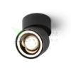 ALBANO felületre szerelhető fekete/aranysárga  230V LED 5W  3000K