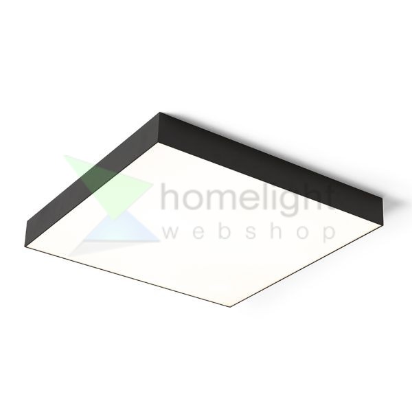 LARISA SQ 60 DIMM mennyezeti lámpa fekete 230V LED 100W 3000K 4000K 6500K