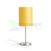 NYC/RON 15/20 asztali lámpa Chintz sárgabarack/matt nikkel 230V LED E27 15W