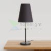 EMMETT asztali lámpatest fekete antikolt sárgaréz 230V LED E27 15W
