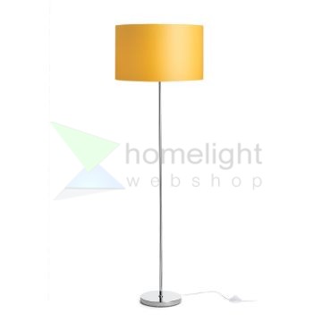 NYC/RON 40/25 állólámpa  Monaco galamb szürke/ezüst PVC/króm 230V LED E27 15W
