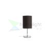 NYC/RON 15/20 asztali lámpa  Monaco petróleum kék/ezüst PVC/nikkel 230V LED E27 15W