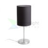 NYC/RON 15/20 asztali lámpa  Monaco petróleum kék/ezüst PVC/nikkel 230V LED E27 15W