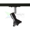 TRICA egyfázisú áramkörös sínre fekete  230V LED GU10 12W