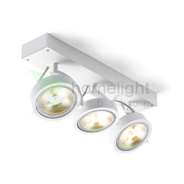 KELLY III fali lámpa fehér  230V LED G53 3x15W