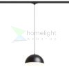 GLADYS 30 három áramkörös sínre fekete/fehér 230V LED E27 15W