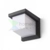 HIDE SQ fali lámpa antracit  230V LED E27 15W IP44