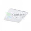 SEMPRE SQ 63 mennyezeti lámpa tej akril 230V LED 76W 3000K