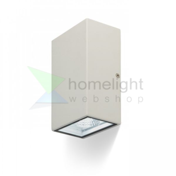 DIXIE 10x16 fali lámpa fehér 230V LED 2x5W 84° IP54 3000K