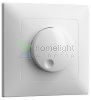 Fehér süllyesztett fali dimmer 1000W terhelhetőséggel LED fényforrásokhoz