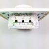Fehér süllyesztett fali dimmer 1000W terhelhetőséggel LED fényforrásokhoz