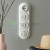 BONOLO 4-es porcelán keret Ø60 mm kompatibilitással